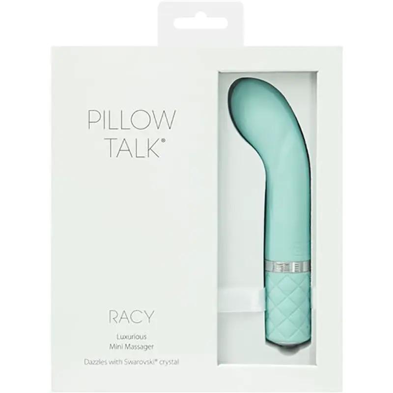 Pillow Talk Racy Mini Massager Teal by BMS
