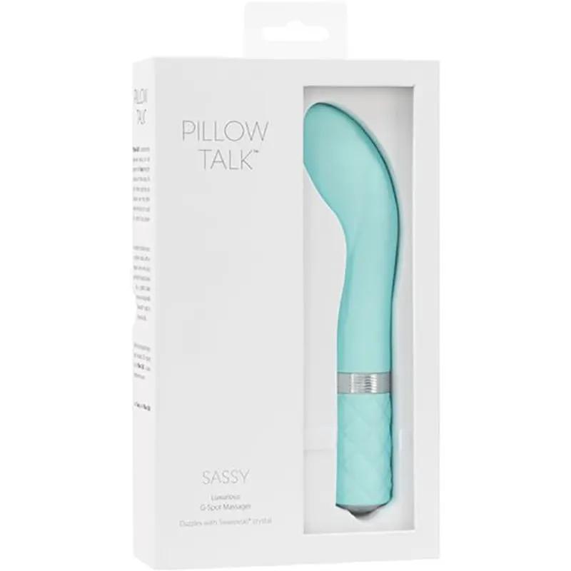 Pillow Talk Sassy G-spot Teal by BMS