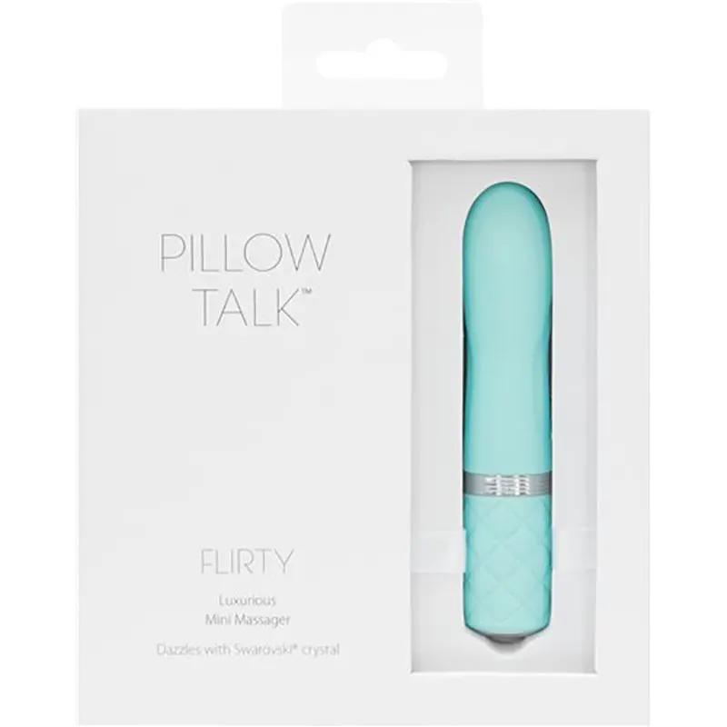 Pillow Talk Flirty Bullet Teal by BMS
