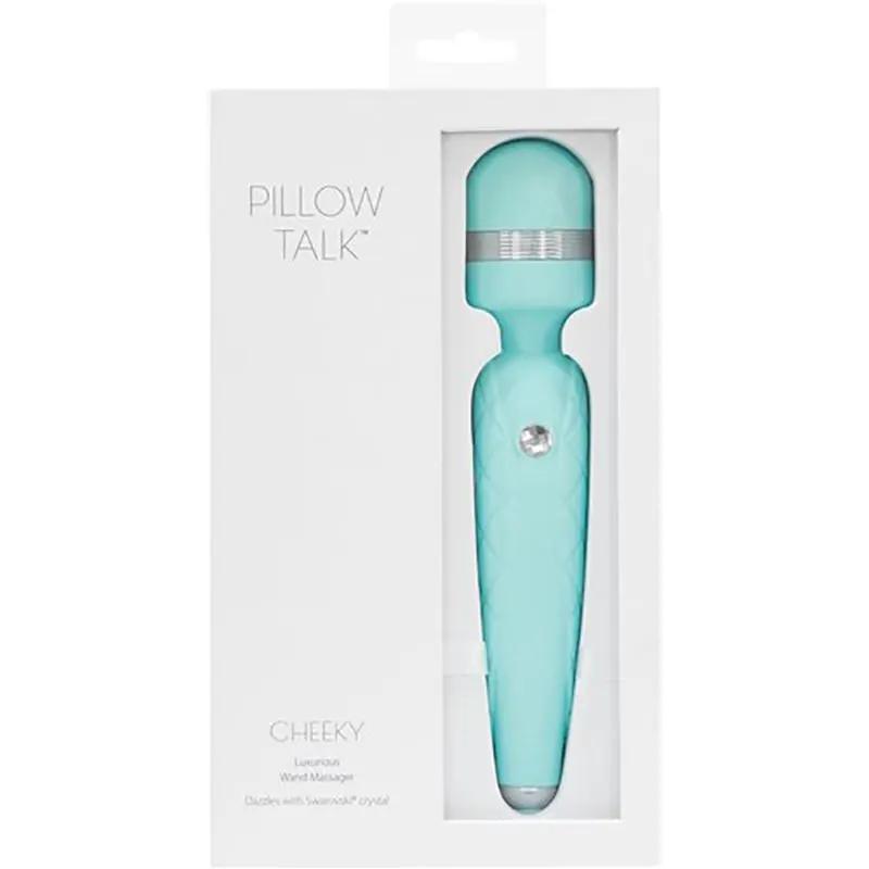 Pillow Talk Cheeky Wand Teal by BMS