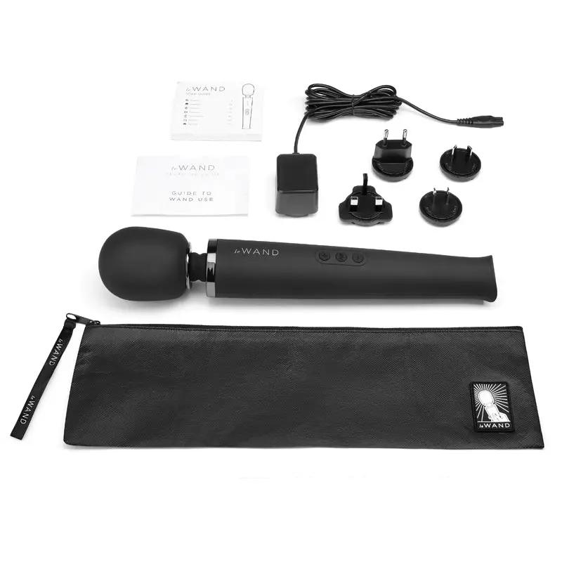 Le Wand Rechargeable Massager Black by Le Wand