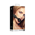 Ouch! Luxury Adjustable Breathable Ball Gag Black by Shots