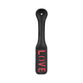 Ouch! 'Love' Paddle Black by Shots