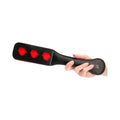 Ouch! Lip Pattern Paddle Black by Shots