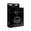 Pumped Silicone Pump Sleeve Black Large by Shots