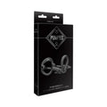 Pumped Silicone & ABS Penis Extender Black by Shots