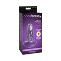 Anal Fantasy Elite Collection Beginner's Anal Gaper Glass Tunnel Plug Clear by Pipedream