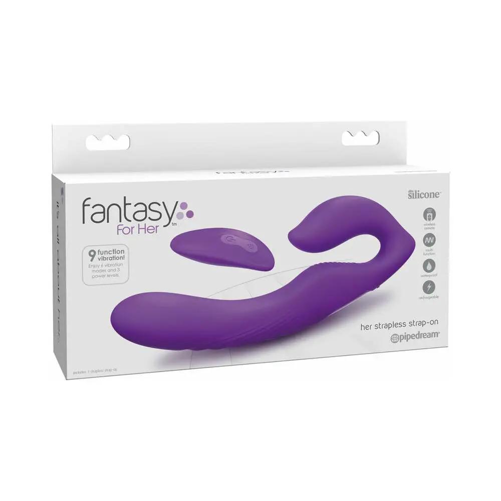 Fantasy For Her Her Ultimate Strapless Strap-On Purple by Pipedream