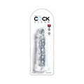King Cock Clear 8 in. Cock Realistic Dildo With Suction Cup by Pipedream