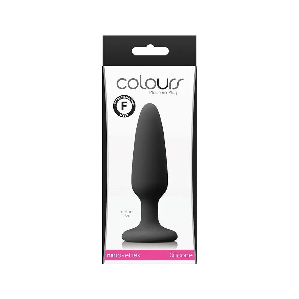 Colours Pleasure Plug Small Black by NS Novelties