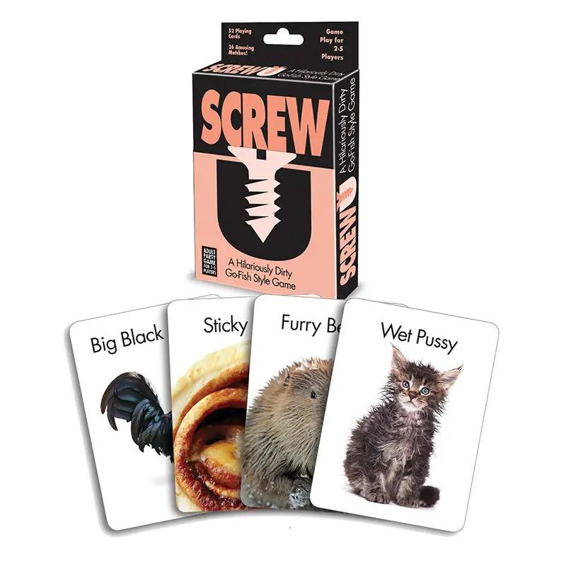 Screw U Card Game by Little Genie