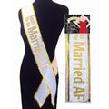 Soon To Be Married Af Sash by Little Genie