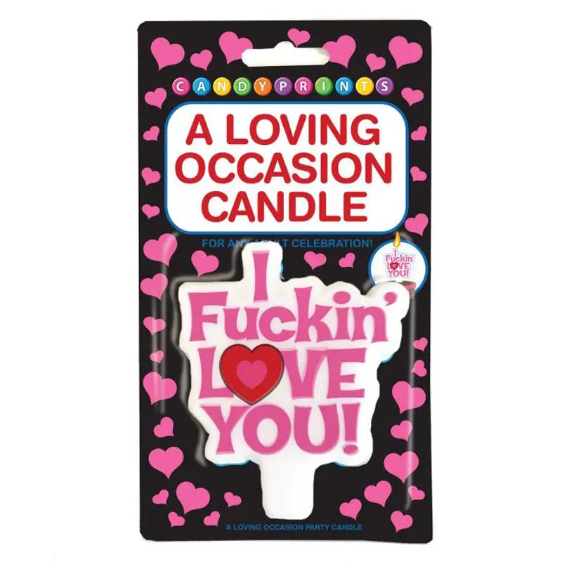 I Fuckin Love You, Candle by Little Genie