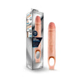 Performance 10 in. Cock Sheath Penis Extender Sling Beige by Blush