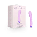 Wellness G Curve Rechargeable Silicone G-Spot Vibrator Purple by Blush