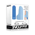 Evolved Fingerlicious Rechargeable Silicone Finger Vibrator Blue by Evolved