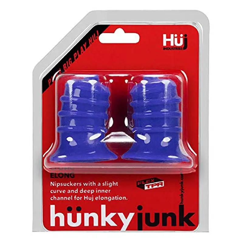 Hunkyjunk ELONG Wide Base Nipsucker Black by Oxballs