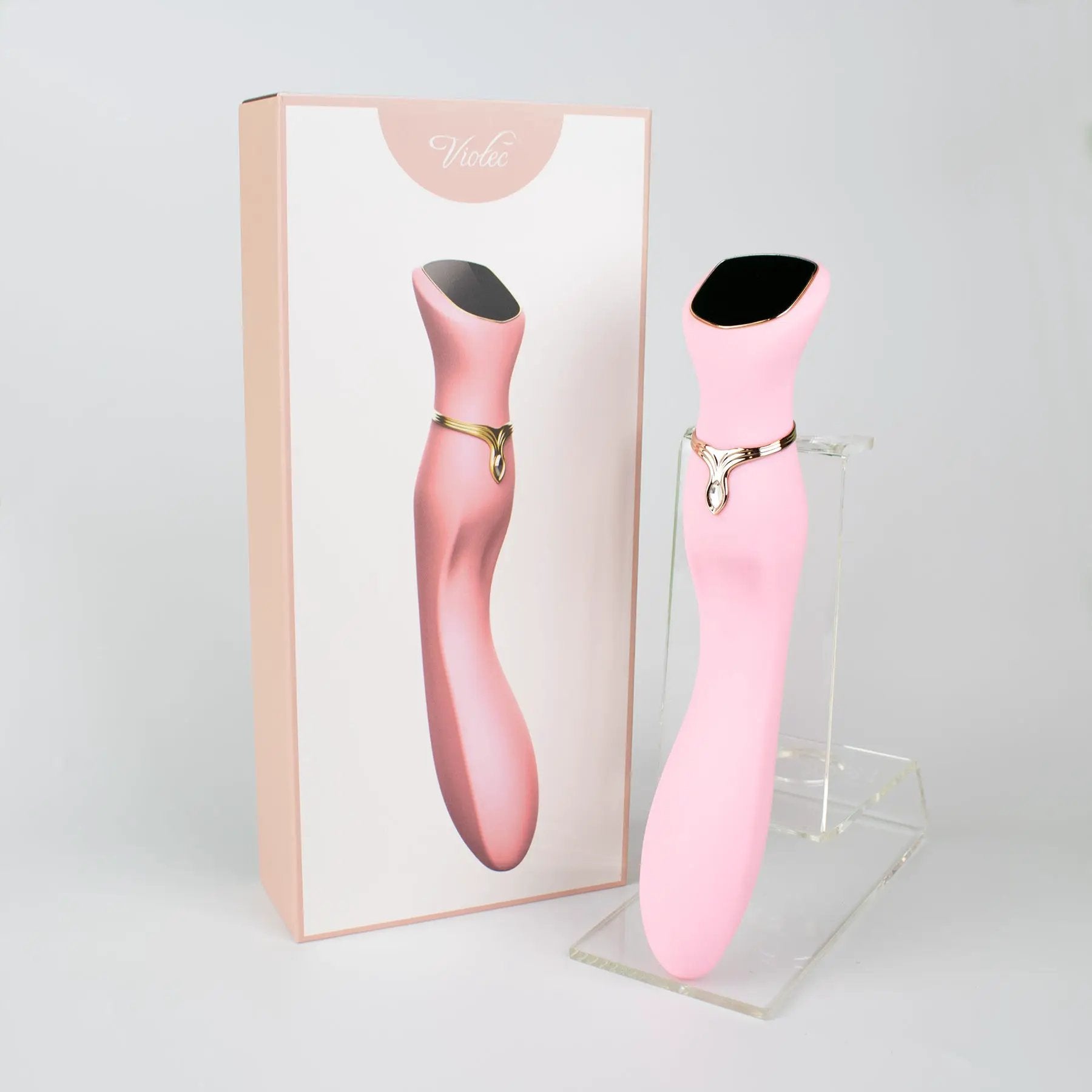 Chance Touch Screen G-Spot Vibrator in Pink by Viotec