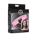 Master Series Sweet Heart Chrome Heart Choker Pink by XR Brands