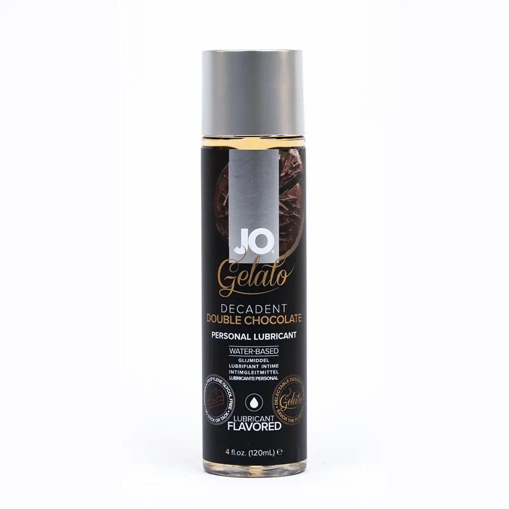 JO Gelato Decadent Double Chocolate Flavored Water-Based Lubricant 4 oz. by System JO