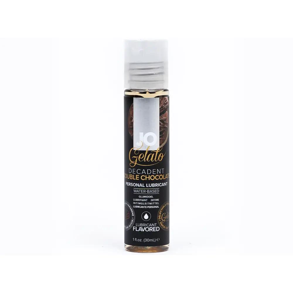 JO Gelato Decadent Double Chocolate Flavored Water-Based Lubricant 1 oz. by System JO