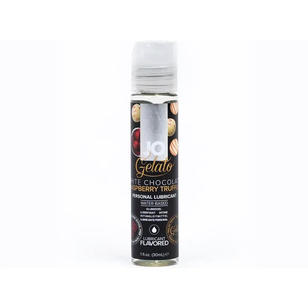 JO Gelato White Chocolate Rasberry Truffle Water-Based Lubricant 1 oz. by System JO