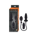Fanny Hills Silicone Butt Plug-Black by Nasstoys