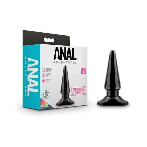 Anal Adventures Easy Plug Black by Blush