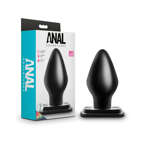 Anal Adventures X-Large Plug Black by Blush