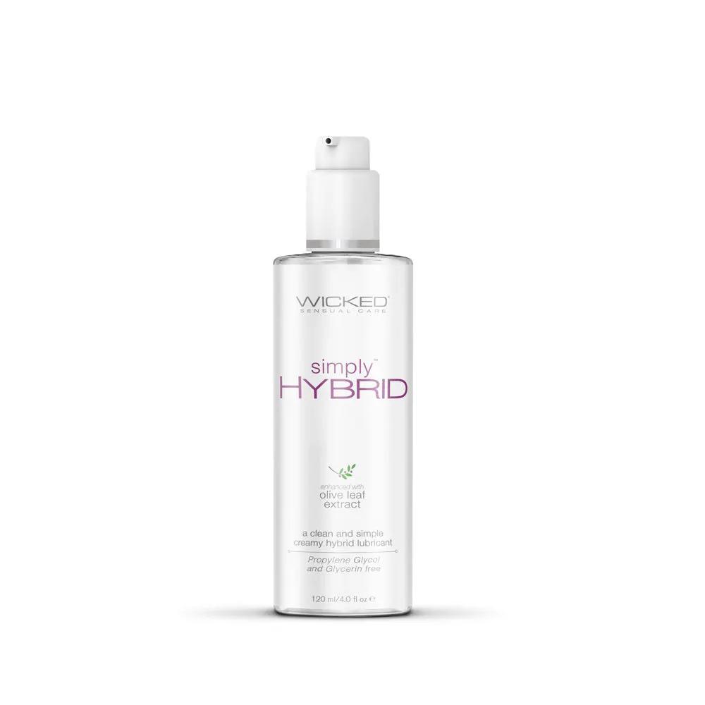 Wicked Simply Hybrid Lubricant 4 oz. by Wicked