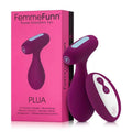 FemmeFunn Plua Rechargeable Remote-Controlled Silicone Vibrating Anal Plug Dark Fuchsia by FemmeFunn