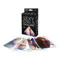 Sexy Girls Playing Cards by Little Genie