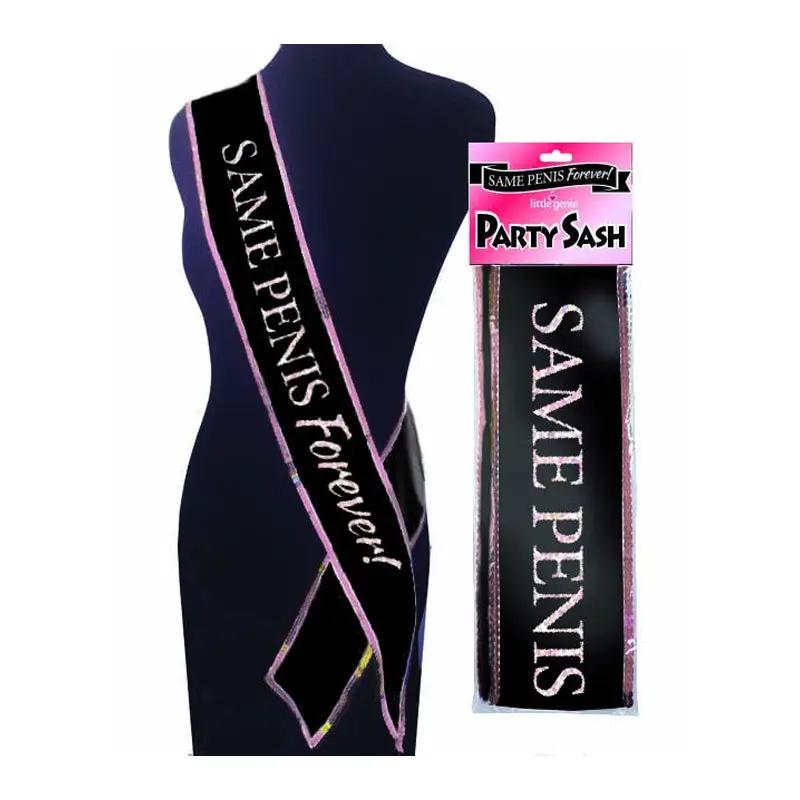 Same Penis Forever Sash by Little Genie