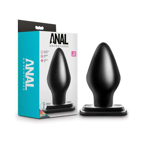 Anal Adventures XX-Large Plug Black by Blush