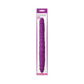 Colours Double Pleasure 12 in. Dual Ended Dildo Purple by NS Novelties