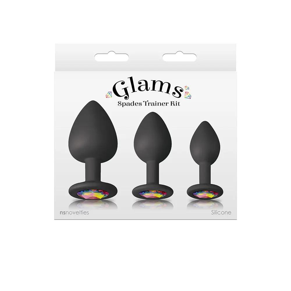 Glams Spades Trainer Kit Black by NS Novelties