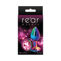 Rear Assets Metal Anal Plug Small Multicolor/Pink by NS Novelties