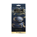 Bondage Couture Wrist Cuffs Blue by NS Novelties