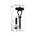 Zero Tolerance Black Tie Affair Rechargeable Silicone Cock Tie Cockring Black by Zero Tolerance