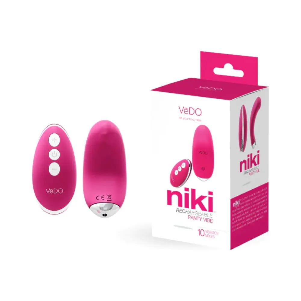 VeDo Niki Rechargeable Panty Vibe Pink by VeDO