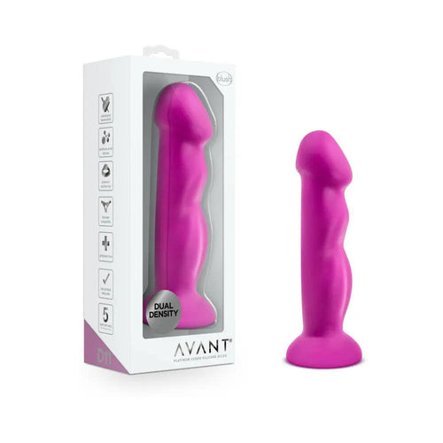 Avant D11 Suko 8 in. Dual Density Silicone Dildo Violet by Blush