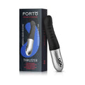 Forto Thruster Rechargeable Silicone Thrusting G-Spot Vibrator Black by Forto