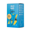 ROMP Juke Rechargeable Silicone Vibrating Penis Ring Light Blue by ROMP