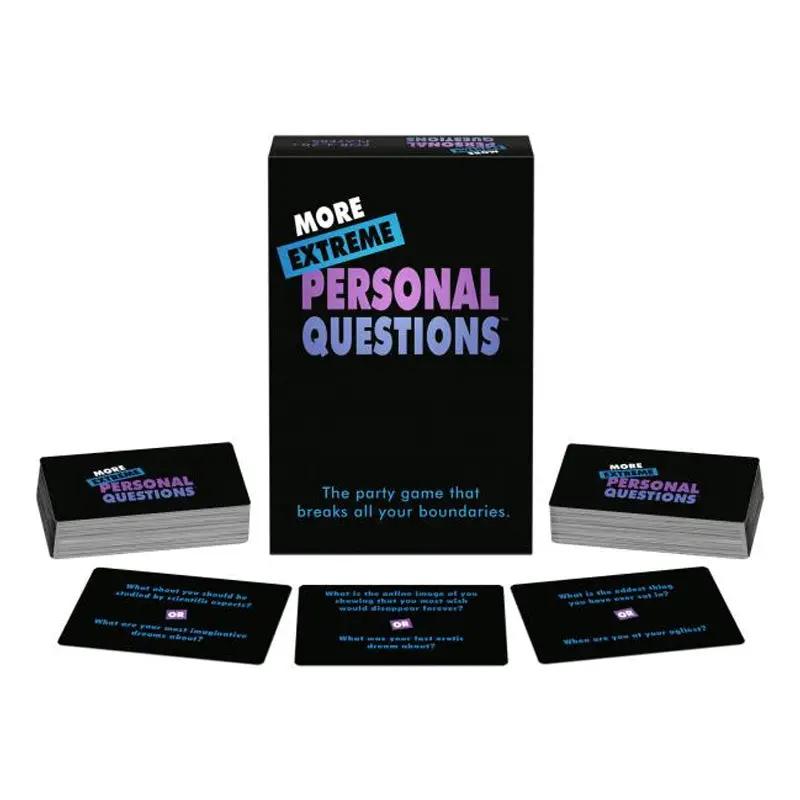 More Extreme Personal Questions Game by Kheper Games