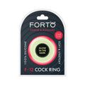 Forto F-12 Liquid Silicone Cockring 35mm Glow by Forto
