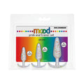 Mood Pride Anal Plug Training Set 3-Piece by Doc Johnson