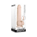 Evolved Real Supple Girthy Poseable 8.5 in. Realistic Dildo With Balls Beige by Evolved
