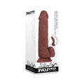 Evolved Real Supple Girthy Poseable 8.5 in. Realistic Dildo With Balls Brown by Evolved