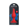 Forto F-11 Lungo Silicone Anal Plug Large Red by Forto