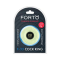 Forto F-33 Liquid Silicone Cockring Large Glow by Forto